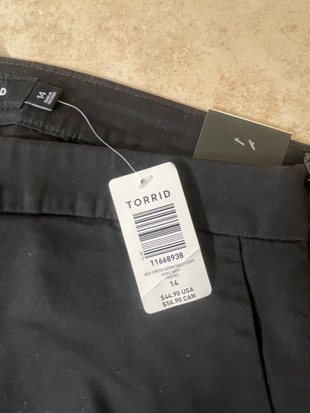 torrid Black Shorts - Picture 3 of 3